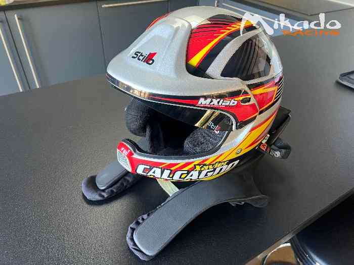 Casque stilo des wrc + Hans 0