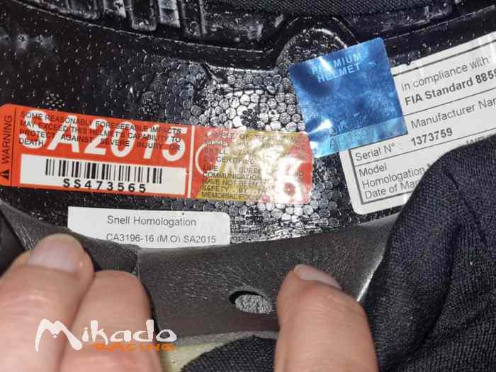 Casque STILO SNELL SA 2015 FIA NEUF 1