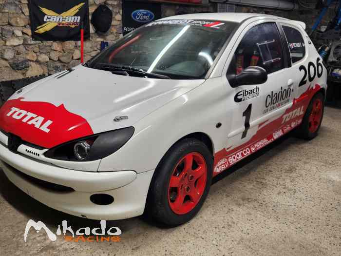 Peugeot 206 16s trackday 0
