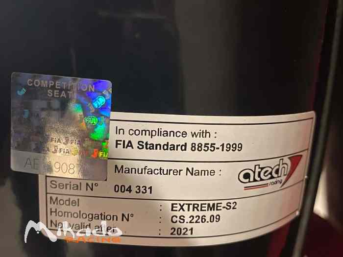 Baquets Citroën Racing + Harnais Sabelt 3