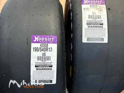 Pneus côte Hoosier 190/540/R13 ultra s...