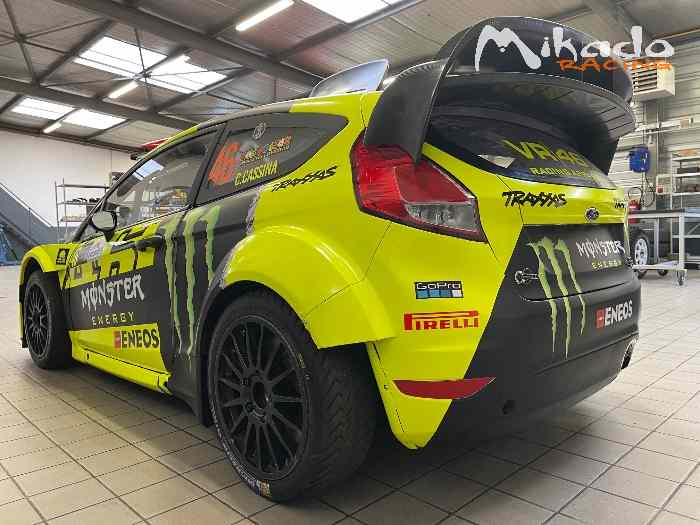 Ford Fiesta WRC version 2015 voiture Usine M-Sport ex Rossi - Hirvonen - EVANS – photo 2 sur 5