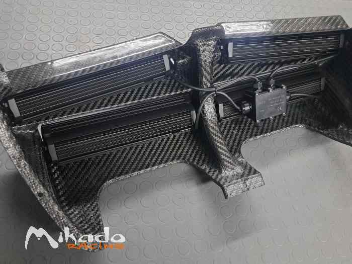 Ford Fiesta R5 Rally2 MK1 MK2 Rampe de phare en Fibre de carbone – photo 4 sur 8