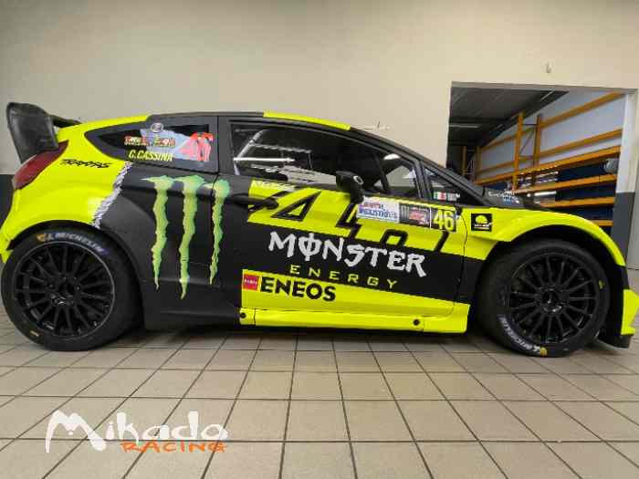 Ford Fiesta WRC version 2015 voiture Usine M-Sport ex Rossi - Hirvonen - EVANS – photo 3 sur 5