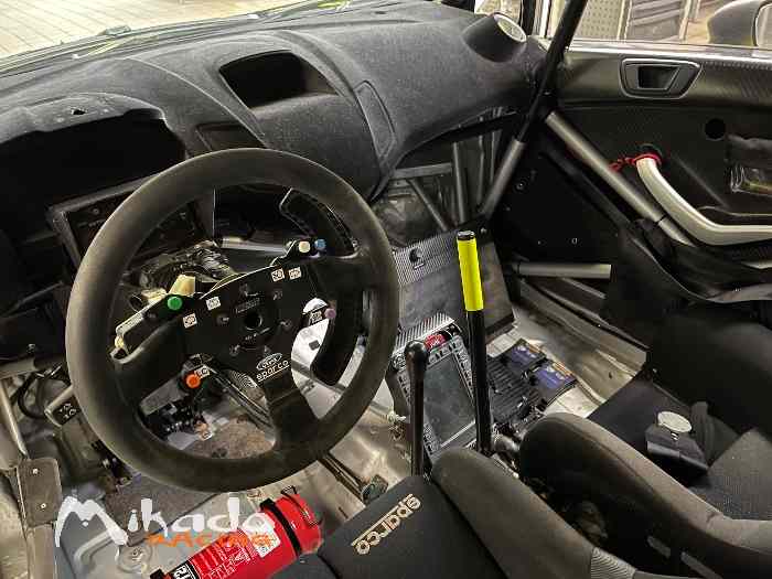 Ford Fiesta WRC version 2015 voiture Usine M-Sport ex Rossi - Hirvonen - EVANS – photo 4 sur 5