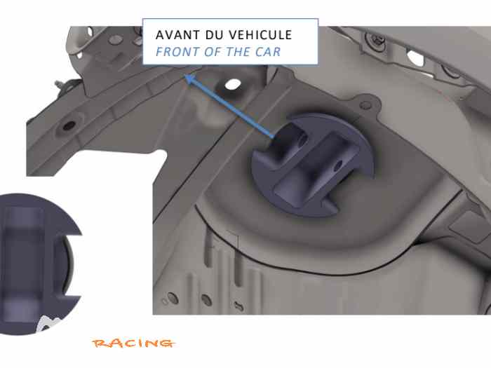 Support de point F CLIO RC5 – photo 2 sur 2