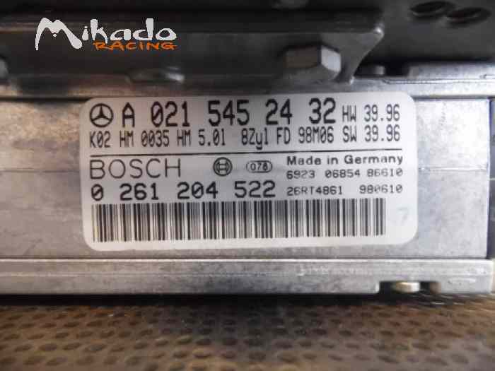 CALCULATEUR MOTEUR A0215452432 / 0261204522 MERCEDES CL500 / S500 W140 & SL500 R129 – photo 5 sur 6