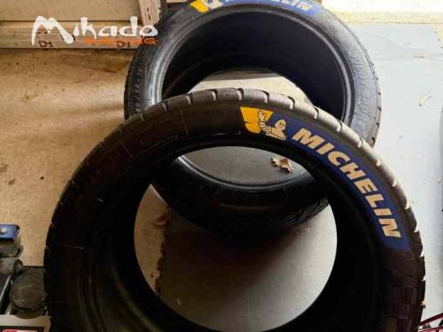 2 pneus pluies michelin P2L 30/64/18 n...