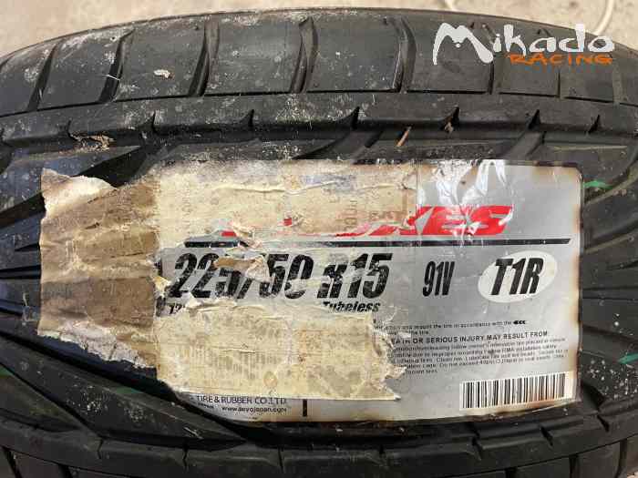 PNEU TOYO 225/50 r15 91V NEUF T1R – photo 3 sur 3