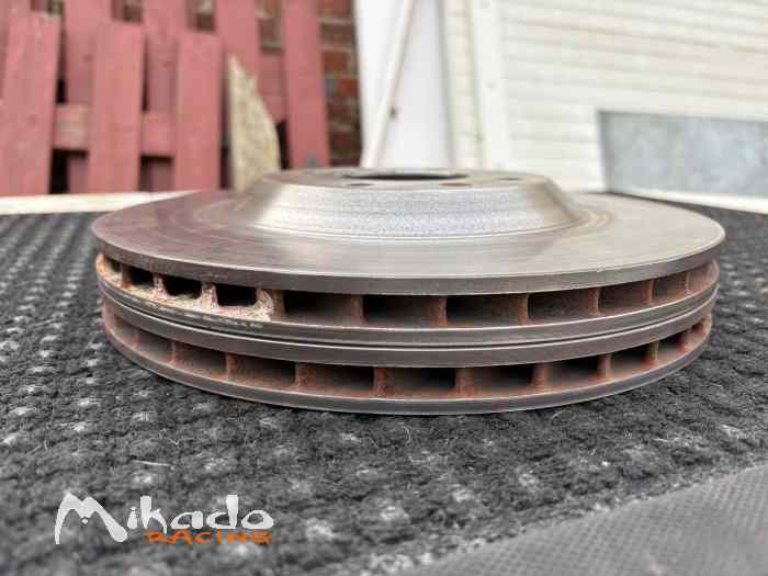 2 DISQUES 206 VOLANT 207 R3 TERRE 292X22MM ALCON COUPE CHALLENGE – photo 3 sur 4