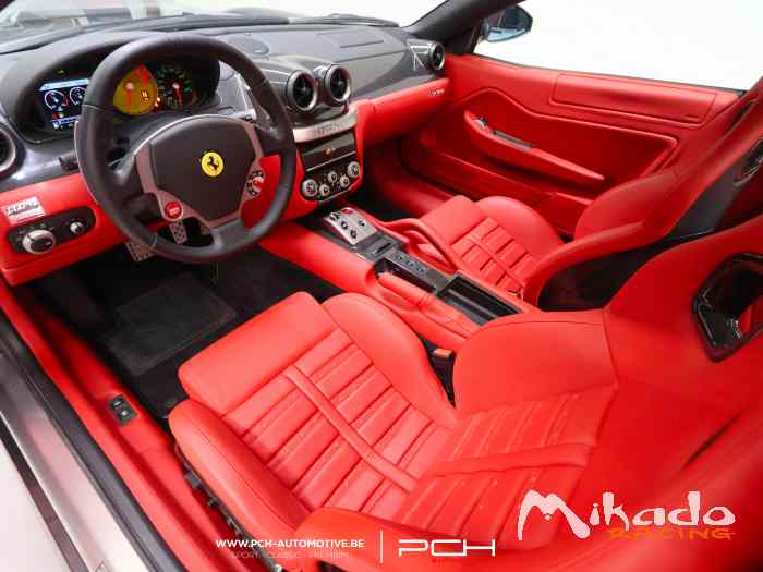 FERRARI 599 GTB Fiorano 6.0i V12 620cv F1 - 61.600 Kms - 2009 – photo 3 sur 6