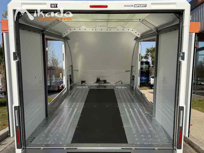 REMORQUE NEUVE PORTE VOITURE CONFIDENTIEL BRIAN JAMES RACE SPORT 5.00m x 2.10m 3T / JANTES ALUMINIUM / TREUIL ELECTRIQUE / KIT DE BASCULEMENT / LIVRAISON DANS TOUTES LA FRANCE... – photo 4 sur 6
