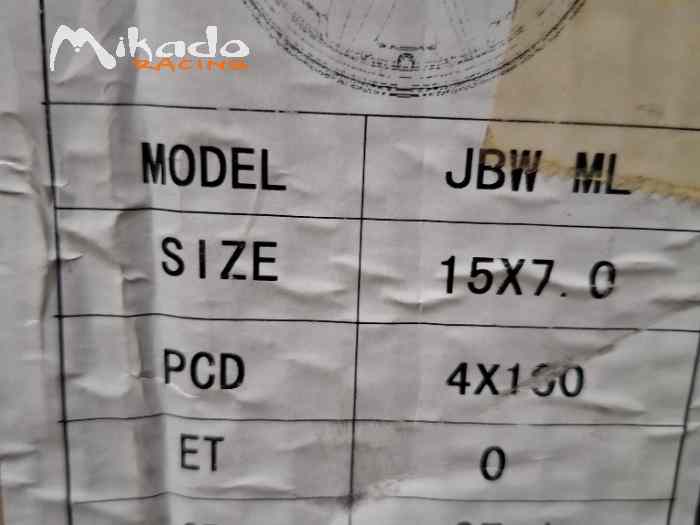 5 JBL ML jante style minilite jbw ml – photo 3 sur 3