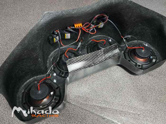 Rampe de phare en fibre de carbone pour Mitsubishi EVO 9 – photo 3 sur 3