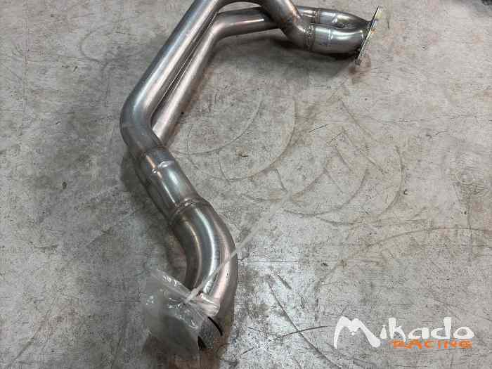 Bi-tube Neuf inox pour 205 Rallye GrA – photo 2 sur 2
