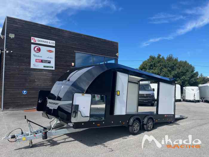 ** AFFAIRE A SAISIR ** occasion seulement 500kms, BRIAN JAMES RACE SPORT 5.5 X 2.1M immatriculation du 12/25, tva récupérable – photo 4 sur 5
