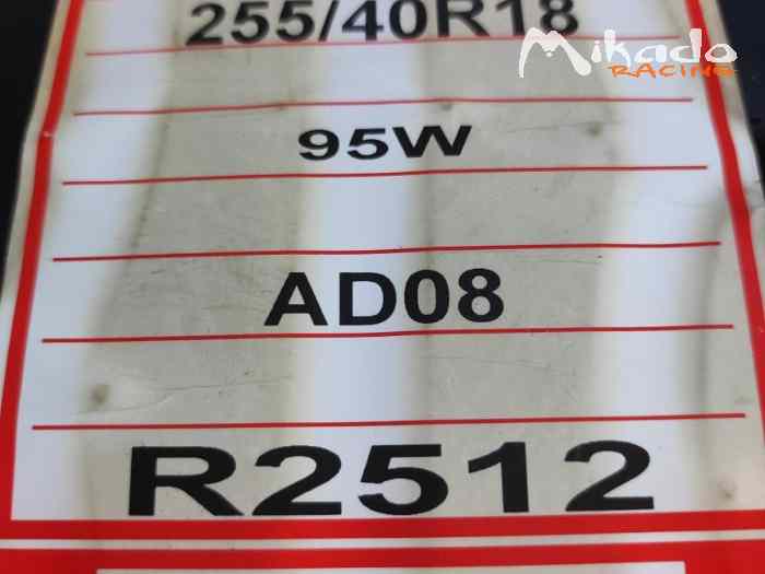 6 pneus AD08R – photo 3 sur 3