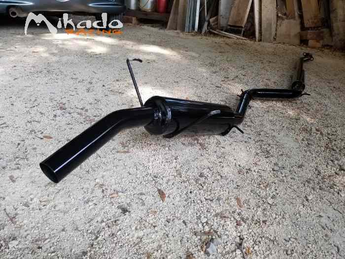Ligne échappement Gr. N Peugeot 106 – photo 3 sur 3