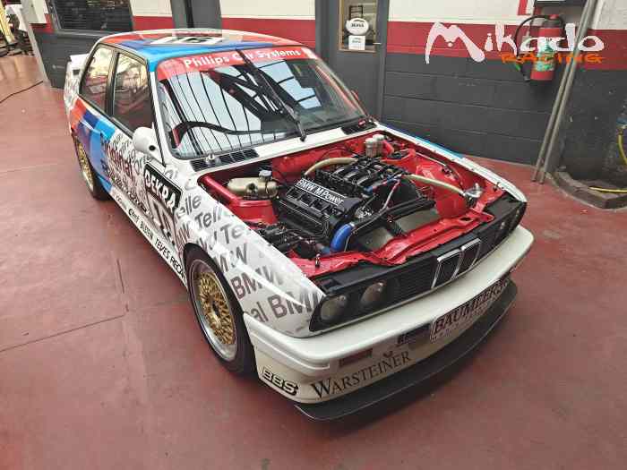 BMW M3 E30 Group A / DTM-Spec – Ex-VLN Championship 1992 - Factory BMW Motorsport Car – photo 4 sur 6