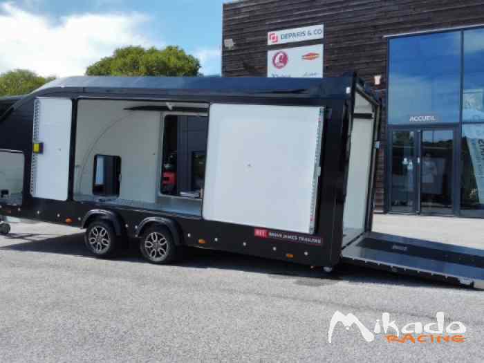 ** AFFAIRE A SAISIR ** occasion seulement 500kms, BRIAN JAMES RACE SPORT 5.5 X 2.1M immatriculation du 12/25, tva récupérable – photo 5 sur 5