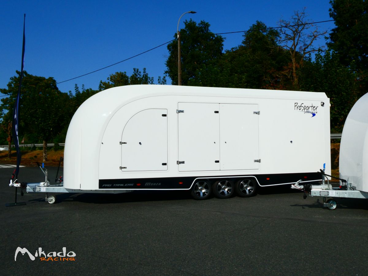 PRG TRAILERS PROSPORTER MONZA 6.00 X 2.34 - 3 ESSIEUX - A PARTIR DE 25955€ HT – photo 1 sur 6