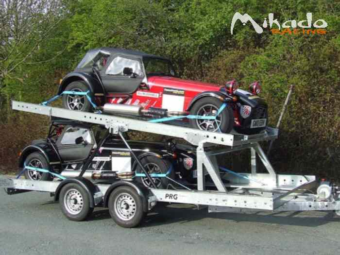 PRG TRAILERS TWINDECK - Remorque double voiture - PTAC 2600KG ou 3500KG - 2 modèles disponibles – photo 6 sur 6