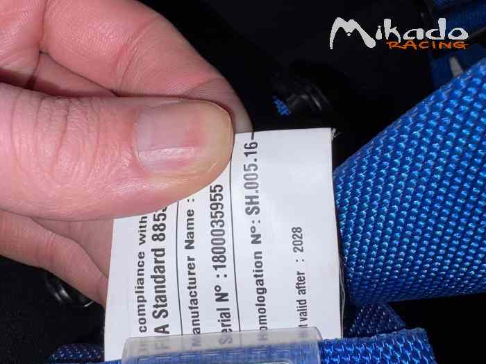 Harnais Sparco 2028 – photo 3 sur 3