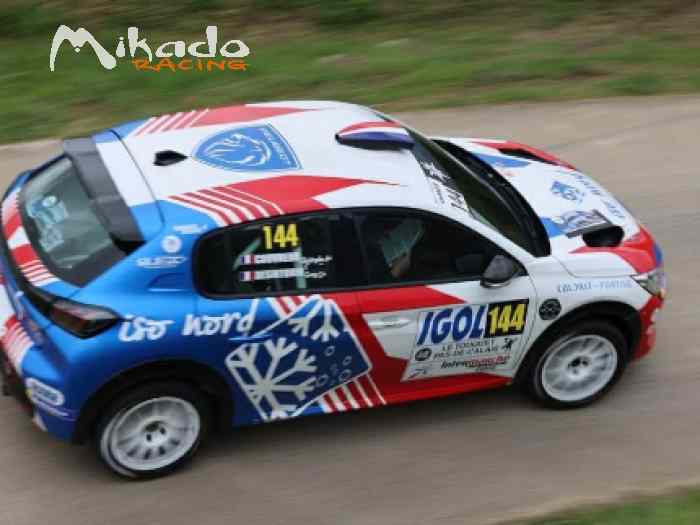 Peugeot 208 Rallye 4 accidenté – photo 3 sur 3