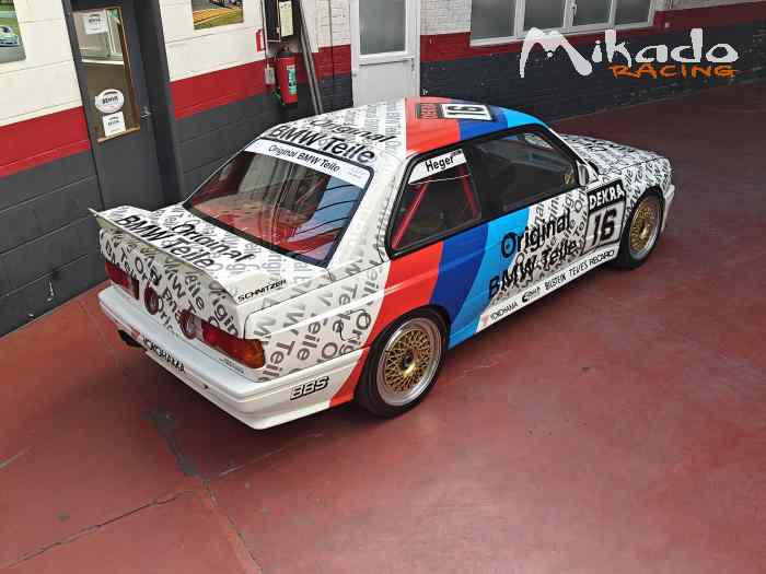 BMW M3 E30 Group A / DTM-Spec – Ex-VLN Championship 1992 - Factory BMW Motorsport Car – photo 2 sur 6