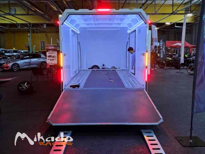 PRG TRAILERS PROSPORTER MONZA 6.00 X 2.34 - 3 ESSIEUX - A PARTIR DE 25955€ HT – photo 6 sur 6