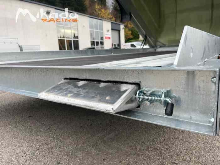 PROMOTION AUXONS REMORQUES - Disponible immédiatement - Remorque porte voiture fermée – photo 3 sur 5