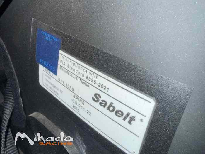 Baquet FIA SABELT Spin – photo 2 sur 4