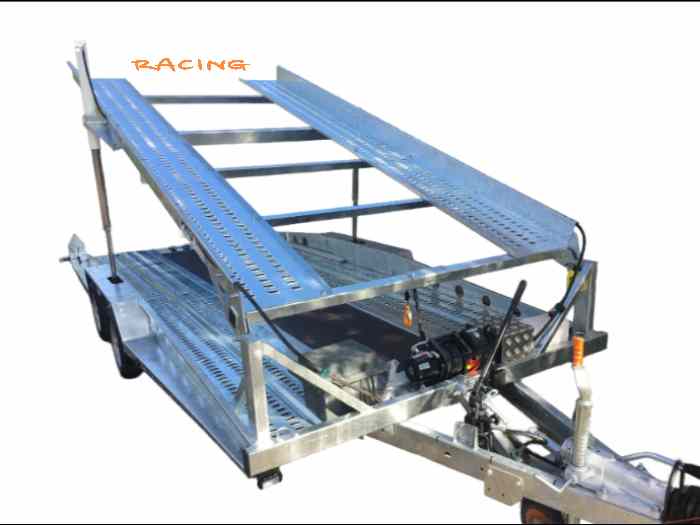 PRG TRAILERS TWINDECK - Remorque double voiture - PTAC 2600KG ou 3500KG - 2 modèles disponibles – photo 2 sur 6