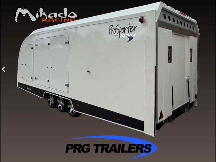 PRG TRAILERS PROSPORTER MONZA 6.00 X 2.34 - 3 ESSIEUX - A PARTIR DE 25955€ HT – photo 2 sur 6