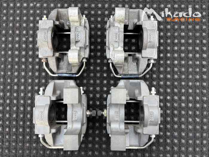 4 étriers RENAULT SPORT 2 Pistons CLIO MEGANE KIT CAR MAXI GRA VHC – photo 2 sur 4