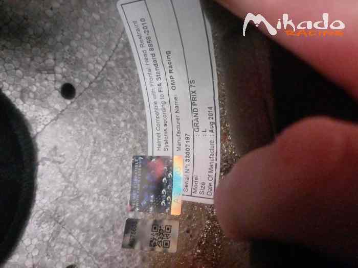 Casque intégral OMP – photo 4 sur 4