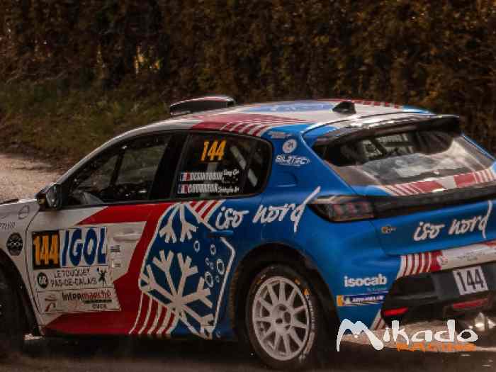 Peugeot 208 Rallye 4 accidenté – photo 2 sur 3