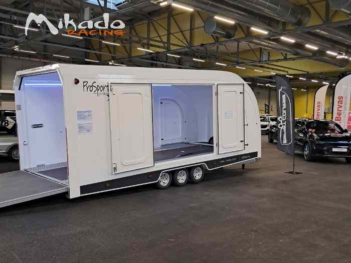 PRG TRAILERS PROSPORTER MONZA 6.00 X 2.34 - 3 ESSIEUX - A PARTIR DE 25955€ HT – photo 4 sur 6