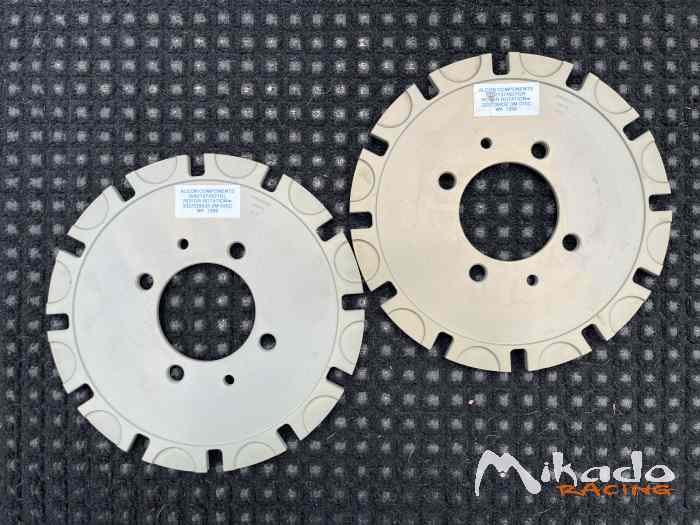 2 DISQUES + BOLS 332X32 ALCON EN 4X100 NEUFS – photo 5 sur 6