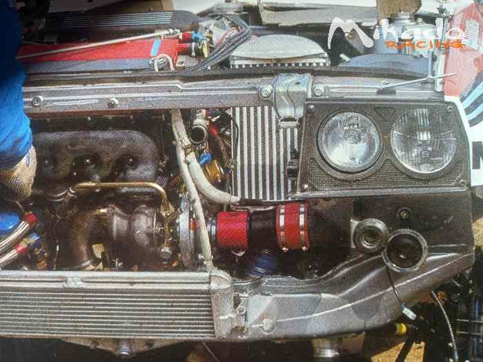 Lancia delta abarth grA cône admission – photo 2 sur 2