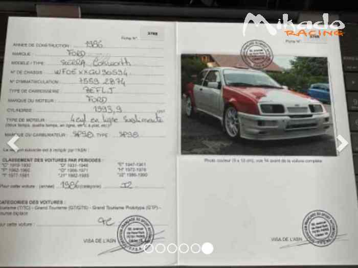Ford Sierra Cosworth – photo 6 sur 6