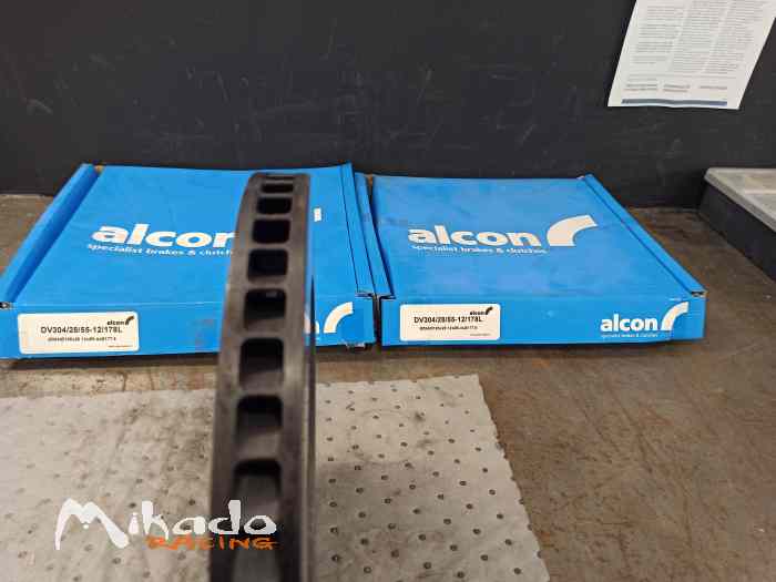 Disques de freins alcon diamètre 304 x épaisseur 28 – photo 3 sur 6
