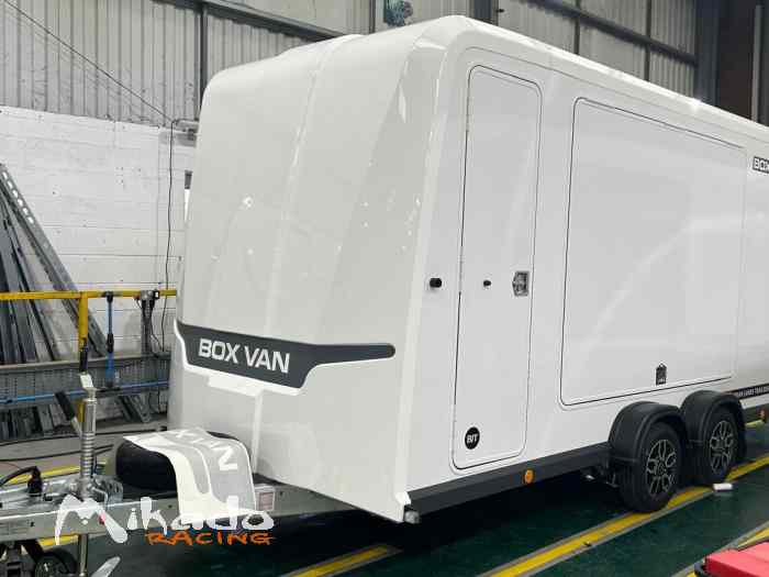 EN STOCK remorque fourgon BRIAN JAMES Box Van 5mx1,95m neuve – photo 2 sur 5
