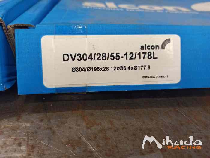 Disques de freins alcon diamètre 304 x épaisseur 28 – photo 6 sur 6