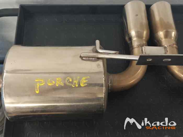 Sortie échappement inox Porsche – photo 5 sur 6