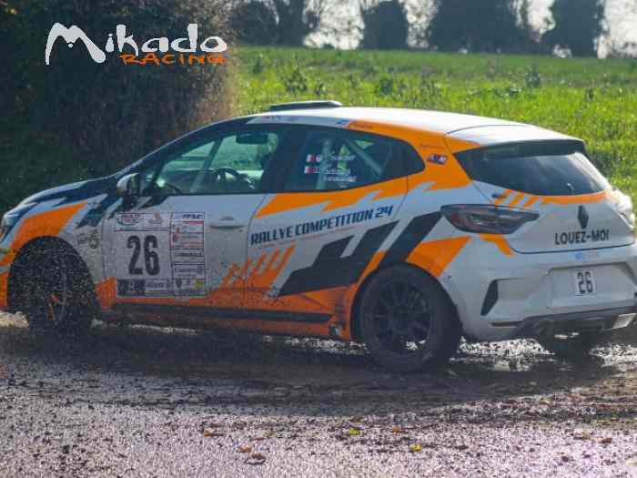 location clio rally 5 - rallye de luneray 2026 – photo 2 sur 3
