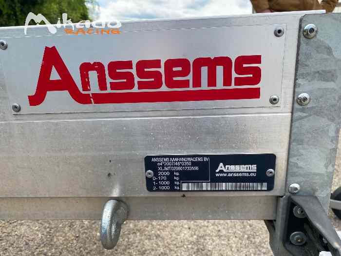 Rack à roues / Porte roues pour remorque Anssems – photo 4 sur 6