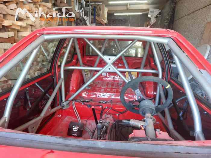Af te werken Citroën Saxo 1.6 16v met alle benodigdheden enkel nog monteren + groot lot onderdelen + donorwagen + remorque – photo 3 sur 6