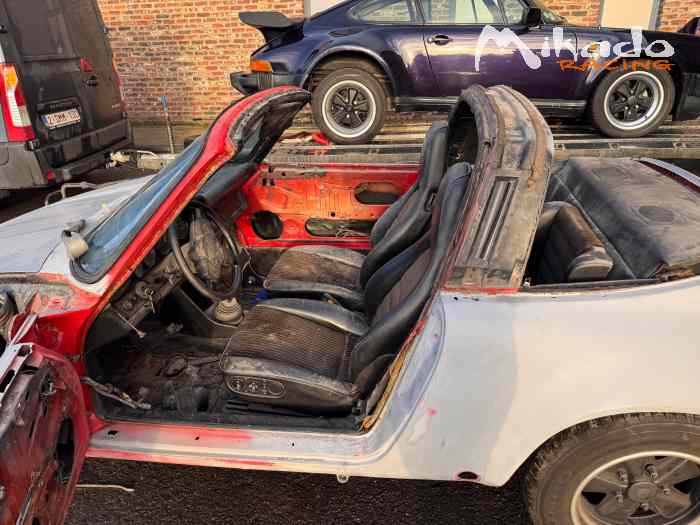 Porsche 911 Targa 3.0 (1976) – Projet sans moteur – photo 3 sur 6