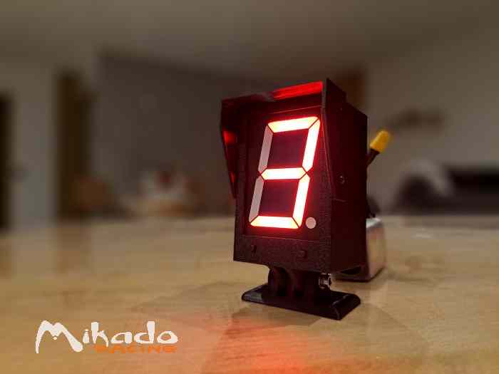 afficheur de rapport engagé pour boite séquentielle type 3MO avec capteur angulaire PRAS ou potentiomètre – photo 3 sur 5